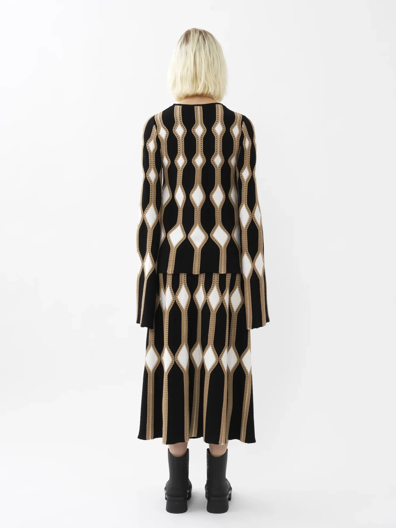 Women Chloé Trumpet-Sleeve Jumper