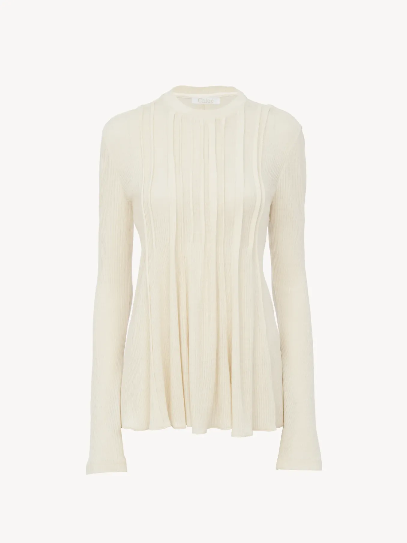 Women Chloé Trumpet-Sleeve Top