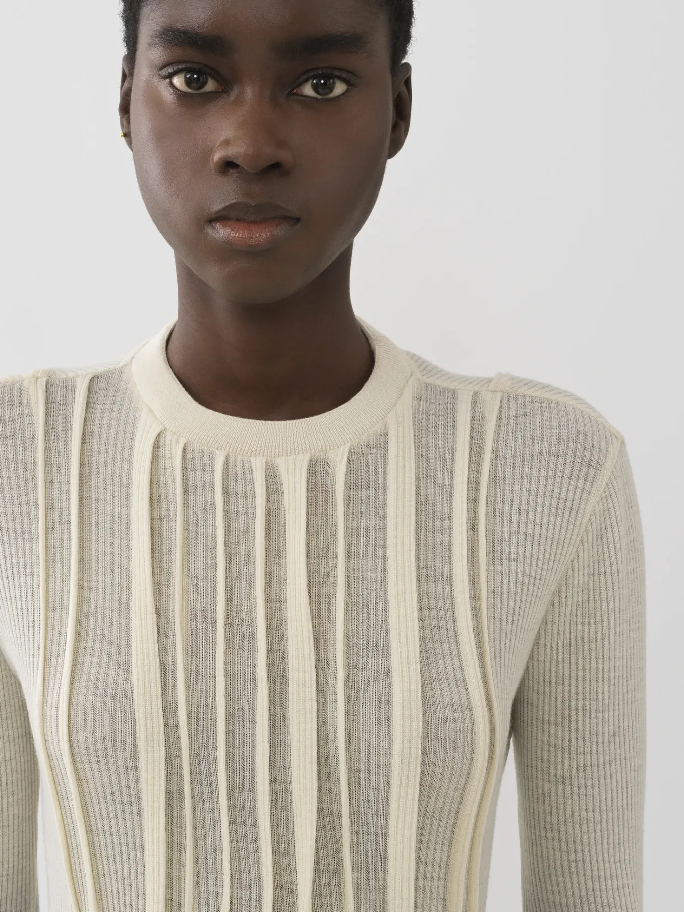 Women Chloé Trumpet-Sleeve Top