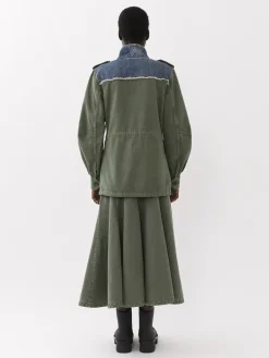 Women Chloé Utilitarian Safari Jacket
