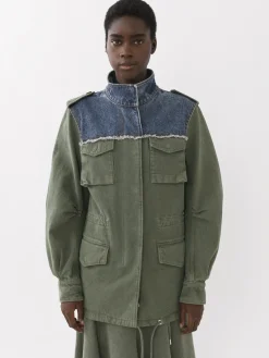 Women Chloé Utilitarian Safari Jacket