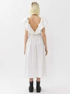 Women Chloé V-Neck Midi Dress