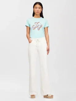 Women Chloé White Denim Pants