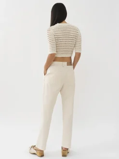 Women Chloé White Denim Pants