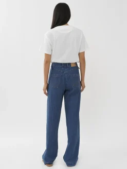 Women Chloé Wide Denim Pants
