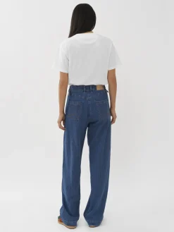 Women Chloé Wide Denim Pants