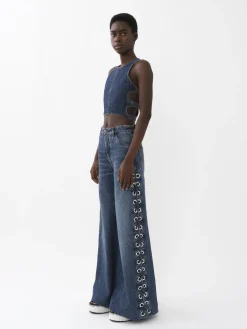 Women Chloé Wide Rave Jeans