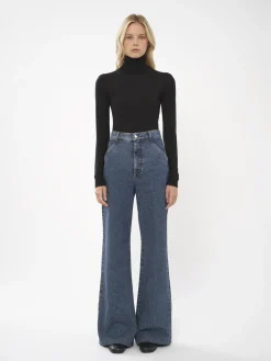 Women Chloé Wide-Leg Sailor Jeans