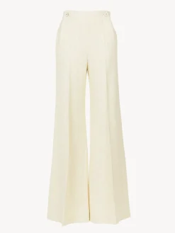 Women Chloé Wide-Leg Sailor Trousers