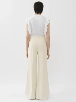 Women Chloé Wide-Leg Sailor Trousers