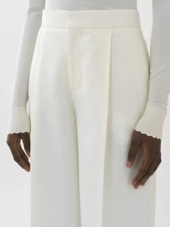 Women Chloé Wide-Leg Trousers