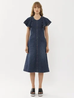 Women Chloé Wing-Sleeve Dress