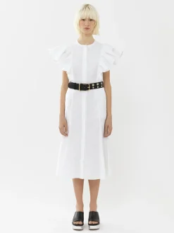 Women Chloé Wing-Sleeve Shirt Dress