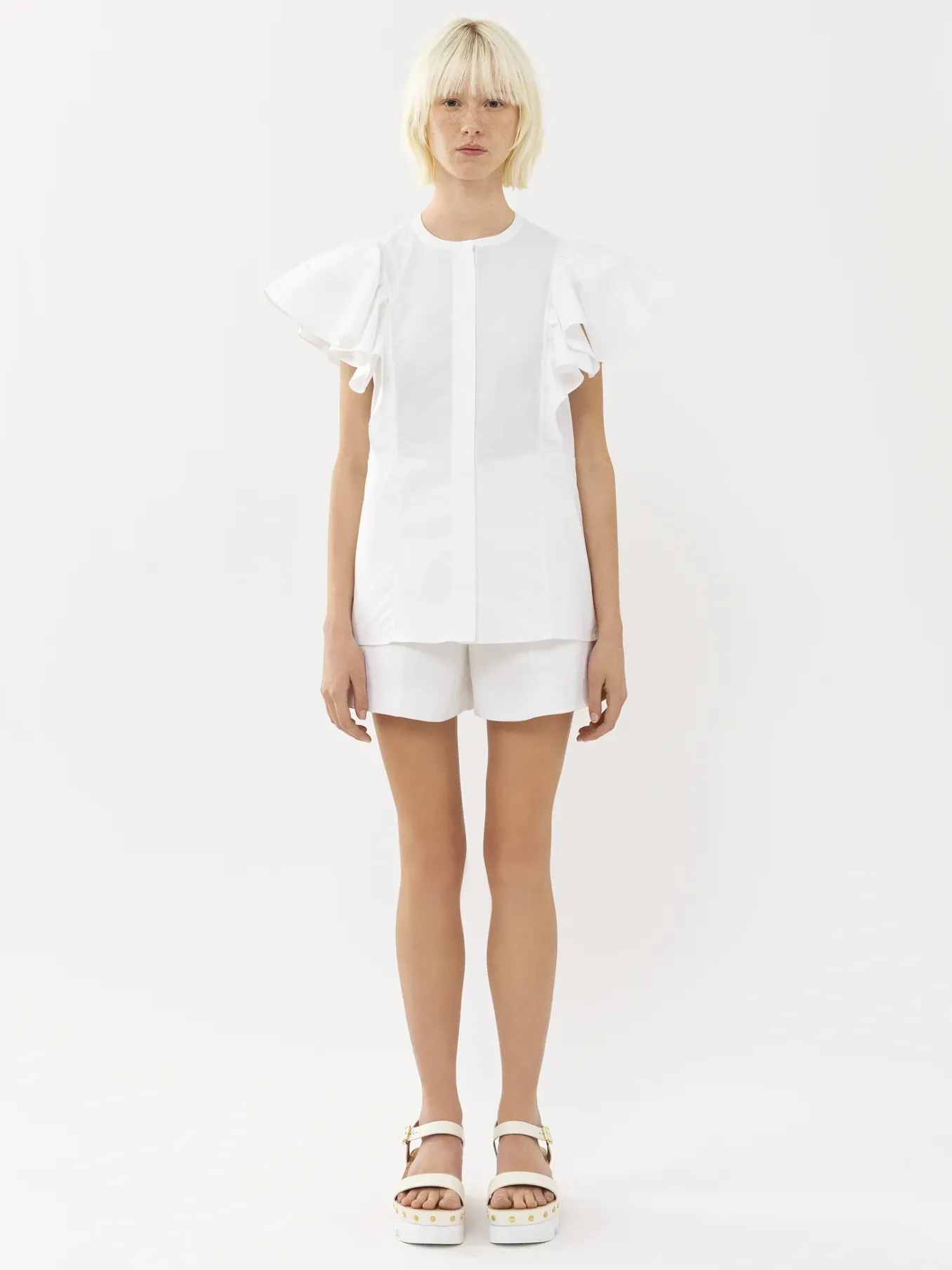 Women Chloé Wing-Sleeve Top