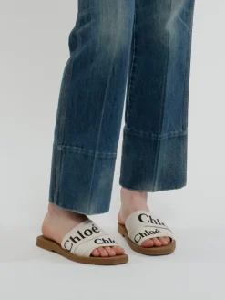 Women Chloé Woody Flat Mule
