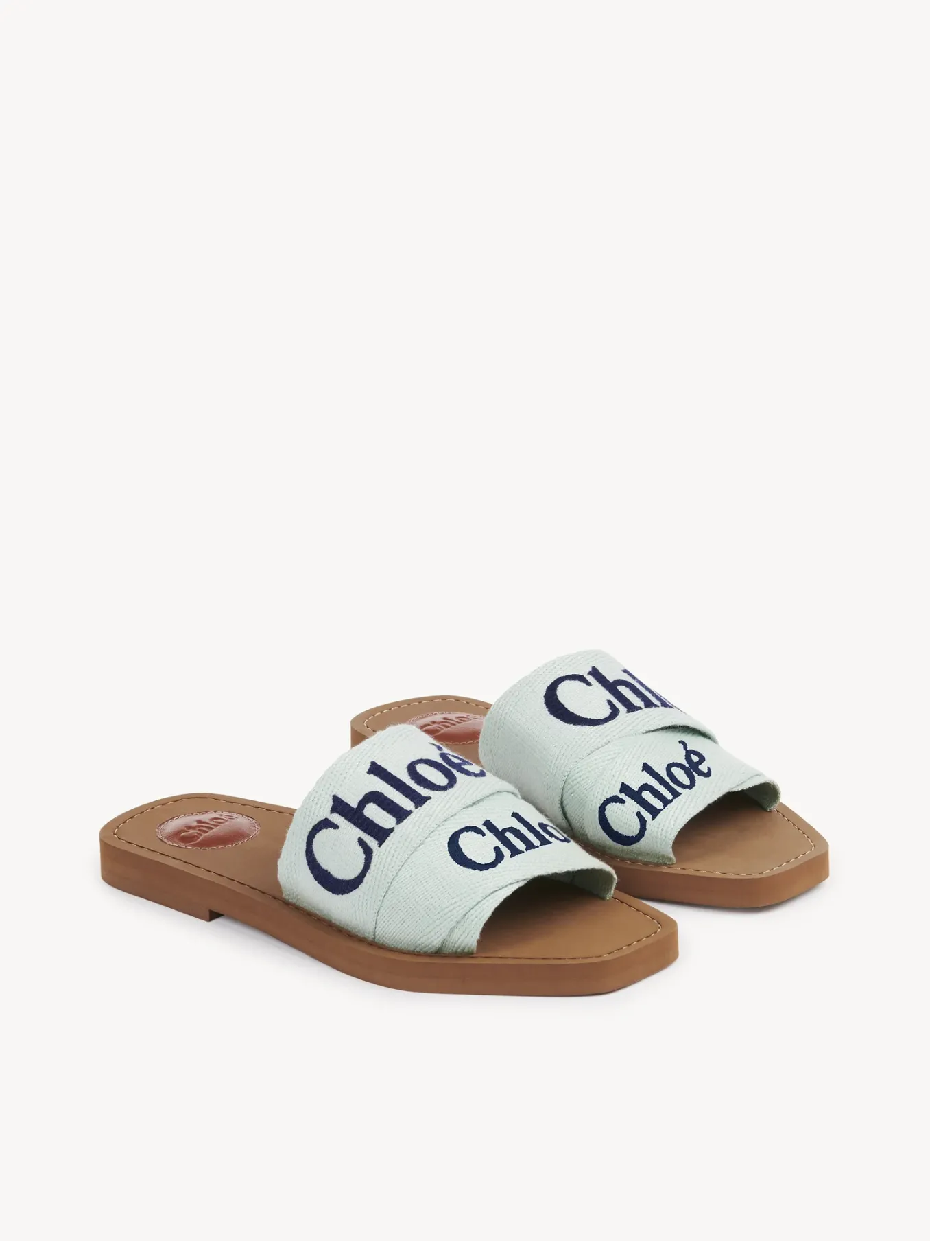 Women Chloé Woody Flat Mule