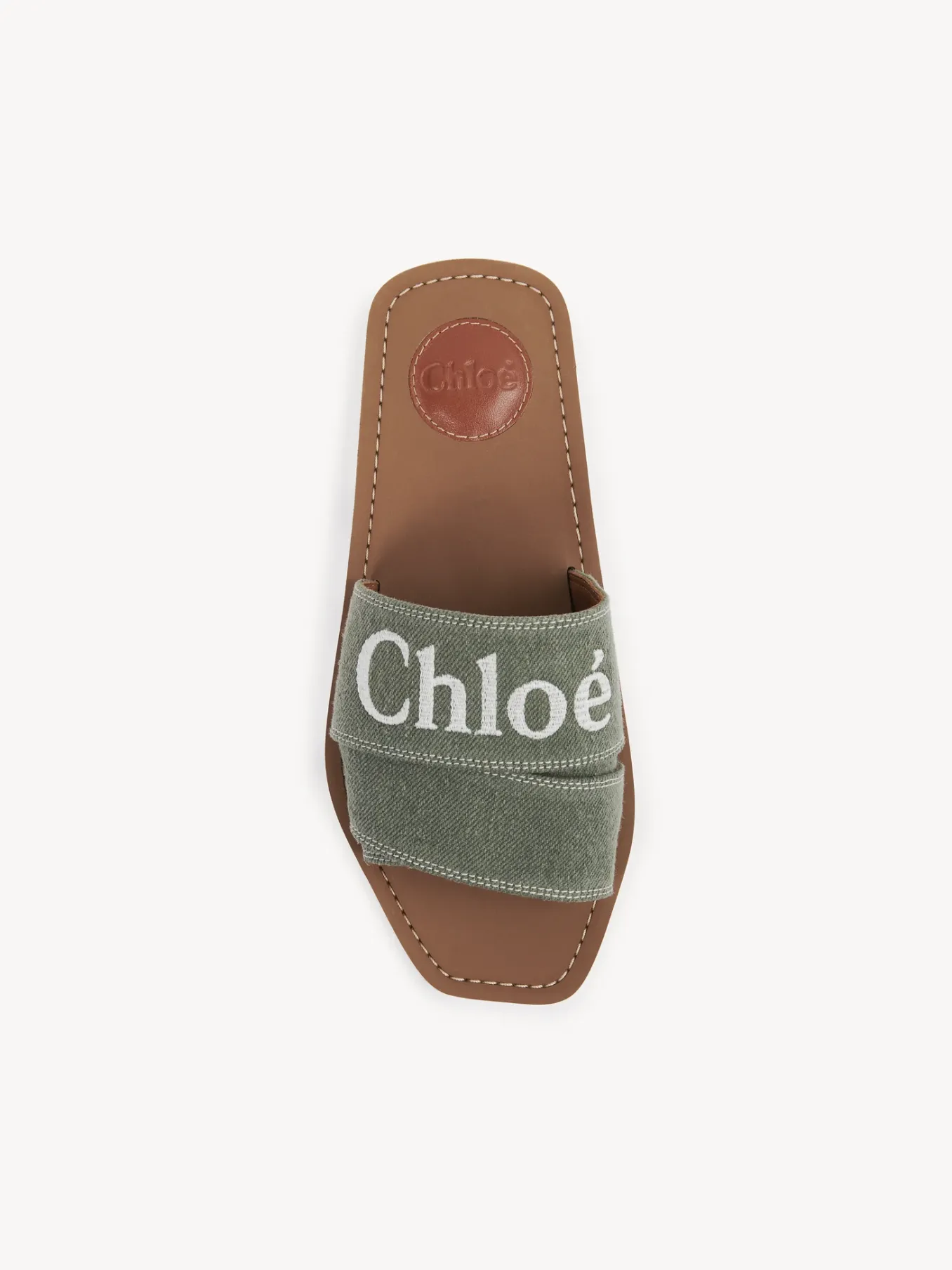 Women Chloé Woody Flat Mule
