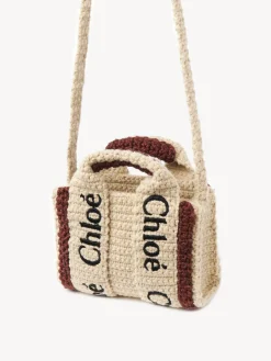 Women Chloé Woody Nano Tote