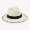 Women Chloé Woody Panama Hat