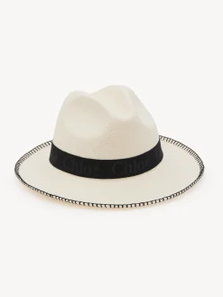 Women Chloé Woody Panama Hat