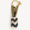 Women Chloé Woven Pineapple Key Ring