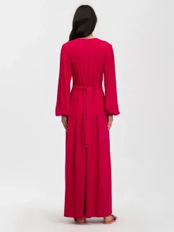 Women Chloé Wrap Maxi Dress