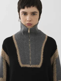 Women Chloé Zipped Jumper