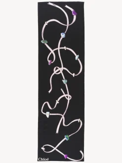 Women Chloé Zodiac Air Printed Scarf