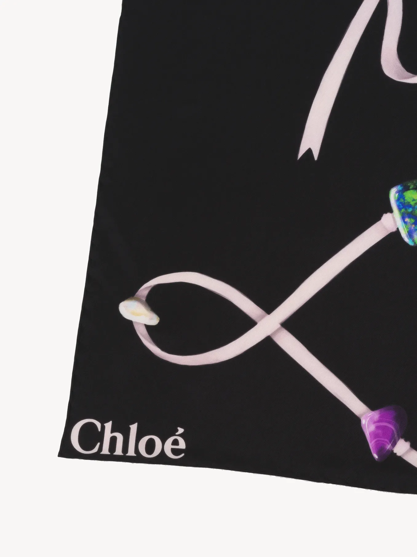 Women Chloé Zodiac Air Printed Scarf